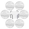 Comercio electrónico transfronterizo Amazon transferencia térmica LOGO fábrica fuente posavasos absorbente de cerámica mantel individual almohadilla aislante del calor almohadilla de corcho
