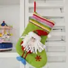 Productos navideños Calcetines de Papá Noel Bolsa de regalo Colgante de árbol de Navidad Suministros de decoración de escena Navidad transfronteriza