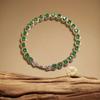 Jinxiuxing Moda Pulsera de Circonita Colorida Brillante Nueva Joyería Joyería de Mano Estilo Europeo y Americano Al por Mayor en Stock