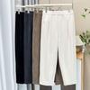 Pantalones Harlan casuales holgados para hermana gorda 2024 otoño nuevos 200 kg talla grande para mujer pantalones que cubren la carne 5170
