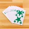 Adesivo de estrela de cinco pontas multi-tamanho adesivo de estrela colorida adesivo de recompensa para crianças adesivo para roupas