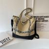 Bolsa de Lona de Gran Capacidad para Mujer 2026 Nueva Bolsa Cruzada de Hombro Casual de Nicho Bolso Tote de Moda para Ropa de Trabajo Clase