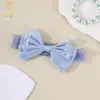 Accesorios para el Cabello Transfronterizos Europeos y Americanos para Niños Lazo de Bebé Diadema Fina con Perla Artificial Diadema Protectora de Fontanela para Bebés y Niños Pequeños