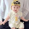Mameluco de Bebé Verano Estilo Delgado Sin Mangas para Recién Nacidos e Infantes, Atuendo de Moda para Gatear al Aire Libre