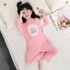 Pijama para Menina, Primavera, Outono e Verão 2026 Novo Estilo Fino Roupas de Casa com Ar Condicionado para Crianças, Elsa Bebê Modal