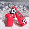 Mundial de Fútbol Cristiano Ronaldo, Messi, Mbappé, Neymar Llavero de Dibujos Animados Colgante para Mochila Jugadores Estrella Creativos