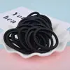 Corda de Telefone Japonesa e Coreana Elástico de Cabelo Sem Costura Preto Anel de Telefone Grande e Pequeno Corda de Cabelo Elástico de Cabelo Faixa de Cabelo Estilo Fino