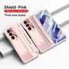 Funda para Teléfono Móvil Samsung Fold8 Fold 30% de descuento Pantalla Plana Bisagra Cuero Liso Ranura para Lápiz Funda Protectora Anti-Caída