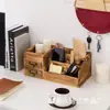 Caja de Almacenamiento para Artículos de Escritorio Caja de Madera de Nueve Compartimentos Caja de Joyería Caja de Almacenamiento Caja de Almacenamiento para Artículos Varios Venta al por Mayor
