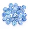 10 pçs/saco contas de ábaco de vidro lapidado 12mm contas de ábaco de vidro colorido acessórios para pulseira colar DIY