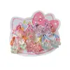 Ligas para el Cabello de Niña Kuromi Dibujo Animado Cuerdas de Cabello Coloridas para Niños, Alta Elasticidad, Gomas Elásticas No Dañinas, Accesorios para el Cabello