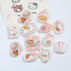 Impreso de Dibujos Animados Gato Perro Estrella Hombre Cachorro Manzana DIY Hecho a Mano Cadena para Teléfono Móvil de Cuentas Llavero Accesorios de Joyería