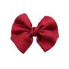 Pinza para el cabello de corazón femenino con lazo grande, parte trasera de la cabeza, tocado, accesorios para el cabello de niños, pinza para el cabello, estilo occidental, pinza superior, accesorios para zapatos y sombreros DIY