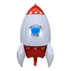 Nuevo Globo Cohete de 22 pulgadas 24 pulgadas Dibujo Animado Lindo Tema Espacial Decoración Fiesta de Cumpleaños para Niños Venta al por Mayor Transfronteriza
