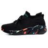 Zapatos Deportivos de Comercio Exterior Transfronterizo Zapatos de Mujer Verano Transpirables Tejido Volador Elástico Calcetines Zapatos de Hombre Tejido Suave Suela Zapatos para Correr Combinan con Todo