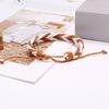 Comercio exterior Venta caliente pulsera tejida vintage para hombre joyería hilo encerado nueva pulsera multicapa fábrica venta al por mayor joyería transfronteriza