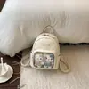 Mochila de Moda Fresca Elegante de Dibujos Animados 2026 para Mujeres, Bolso de Mano Pequeño Versátil Texturizado de Diseño de Nicho