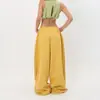 Calça Esportiva Casual Longa Solta com Strass Estilo Jazz Retro Americano para Homens e Mulheres, Calça Longa Solta e Fluida para Dança
