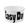 Taza de Papel Desechable para Helado de Celebridad de Internet con Tapa de Papel Tazón de Yogurt para Helado Caja de Taza de Helado Tazón de Papel Impreso con Logo