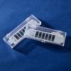 Caja Termómetro LCD con Sensor de Temperatura Medición de Temperatura Corporal Humana Parche Termómetro para Frente de Mascotas Parche Termómetro Plegable para Bebé Etiqueta