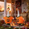 Decoraciones Navideñas para Porche Modelo Nuevo Transfronterizas 23 pulgadas Ganso Blanco Grande Disfraces de Halloween Set de Calabazas Fabricante Venta al por Mayor