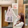 0492 nueva bolsa de flores de bordado de malla hada verano linda pequeña fresca malla bolso de mano suministro de bolsa al por mayor