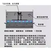 Tira de Tope de Agua de PVC Tira de Tope de Agua de Separación de Cemento de Techo Tira de Tope de Agua Tira Divisoria de Tope de Agua en Forma de T Divisor en Forma de T