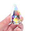 Colgante de Cristal Amazon Gota de Lluvia Ojo de Caballo Concha Vidrio de Color AB Colgante Grande Adornos para Colgar en Ropa Accesorios Decorativos DIY