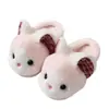 Lindas Pantuflas de Algodón para Mujer 2026 Nuevas Otoño/Invierno para Interiores Hogar Felpa Cálidas Lindas Pantuflas de Algodón para el Hogar para Damas