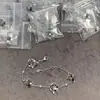 Novo Pulseira de Trevo de Quatro Folhas Transfronteiriço Lu, Ouro V Branco Concha Branca Seis Folhas, Luxo Leve Banhado a Ouro 18K Rosa CNC Trevo de Quatro Folhas Design de Cinco Folhas