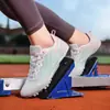 Novos sapatos de espigão de atletismo sprint masculino sapatos de espigão profissional estudantes do sexo feminino exame de admissão do ensino médio esportes especiais sapatos de espigão salto em distância corrida de média e longa distância