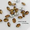 Joias para Nail Art Cor Maillard K9 Diamante Pontiagudo de Alta Qualidade Marrom Caramelo Coração Torto Doce Pilha de Diamantes para Unhas Joias de Diamante