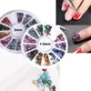 32 Piezas de Herramientas de Bolígrafo para Manicura, 15 Bolígrafos para Manicura, 5 Bolígrafos de Punto con Varilla Espiral Acrílica, 2.0 Hilo Dorado y Plateado para Pedrería