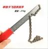 Herramienta para Bicicleta de Montaña Cortacadenas con Llave Hexagonal y Llave de Radios Soporte para Remover el Pedalier y el Juego de Bielas