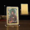 Lhasa Zaki Ka, Tarjeta Dorada Zaki Lam, Estatua de Manjushri del Templo de Xizang, Nueva Tarjeta Dorada Portátil