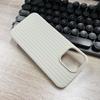 Sencilla y de Gama Alta 18 Adecuada para Funda de Teléfono Apple iPhone 14 16 Pro Max Tejida 17 Textura de Punto X Funda de Color Sólido