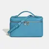 Nuevo Modelo 2026 Lp19 Bolso de Piel Genuina para Mujer, Bolso para Lonchera, Bolso tipo Caja de Piel de Vaca de Primera Capa, Bolso de Mano, Bolso de Hombro, Bolso Cruzado, Versátil para Mujeres