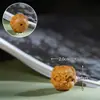 Ébano Tallado Pixiu Tigre Pequeño Accesorio Caoba Artesanía Accesorio de Cuenta Suelta Pieza Pequeña de Madera Cuenta de Cabeza
