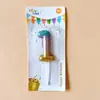 Vela de Globo Ambiente de Cumpleaños Sentido Ritualístico Nuevo Digital Accesorios para Fiesta de Cumpleaños Fabricante de Cumpleaños Venta Caliente Transfronteriza