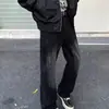 Jeans Retro de Calle para Hombre, Atrevido y Guapo, Sensación de Alta Gama, Modernos de Corte Ajustado Versátiles para Viajes Casuales Pantalones Largos