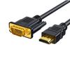 Cabo adaptador hdmi para vga vídeo hd monitor de computador TV de mesa projetor linha de conversão hdmi para vga