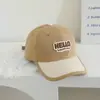 Gorras para Niños 2025 Otoño Nuevo Gorras de Béisbol para Bebés de Moda Versátiles Gorras de Sol con Letras Exportación Gorras para Niños Venta al por Mayor