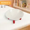 Tigela de lamber slow food borda inclinada proteção do pescoço multicolor opcional base antiderrapante comedouro lento gato queixo preto anti tigela para pet