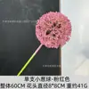 Nueva bola de cebolla para boda, simulación de flor, sala de estar, hogar, flor decorativa, diente de león individual, hortensia de plástico planetaria