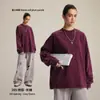 Moda Masculina Estilo Cadena Primavera 2026 Nuevo Estilo Ruina Algodón Puro Teñido con Cera Camiseta de Manga Larga Capa Base Parche de Marca de Moda para Hombre.