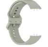 Para Samsung Galaxy Fit3 Correa de Silicona SM-R390 Pulsera Color Oficial Hebilla Plana Correa Deportiva