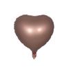 18 polegadas em forma de coração balão de alumínio decoração de casamento decoração amor proposta para expressar a atmosfera romântica da cena bola de folha de alumínio