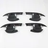 21 Piezas de modificación de muñeca de puerta Qijun adecuadas para Nissan nuevo Qijun puerta de tijera cubierta protectora de muñeca de puerta tazón de manija de puerta galvanizado fibra de carbono M