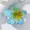 Accesorios para el Cabello Nuevos Transfronterizos Europeos y Americanos Pasador de Flor Elegante de Alta Gama Pasador de Plumeria Pasador para el Cabello de Mujer en la Parte Posterior de la Cabeza