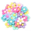 Borracha Macia de PVC Flor de Cinco Pétalas Capa de Celular Grampo de Cabelo Elástico de Cabelo Adesivo Brinquedo Caixa de Embalagem Decoração Material de Acessórios DIY Feito à Mão
